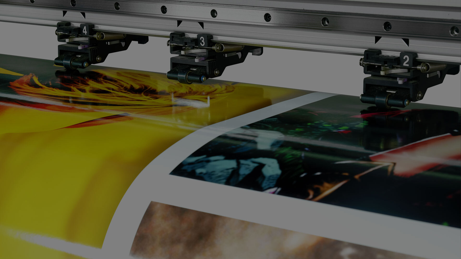 Don't Forget about Non-Digital Marketing! Print Marketing | Close up of machine printing images